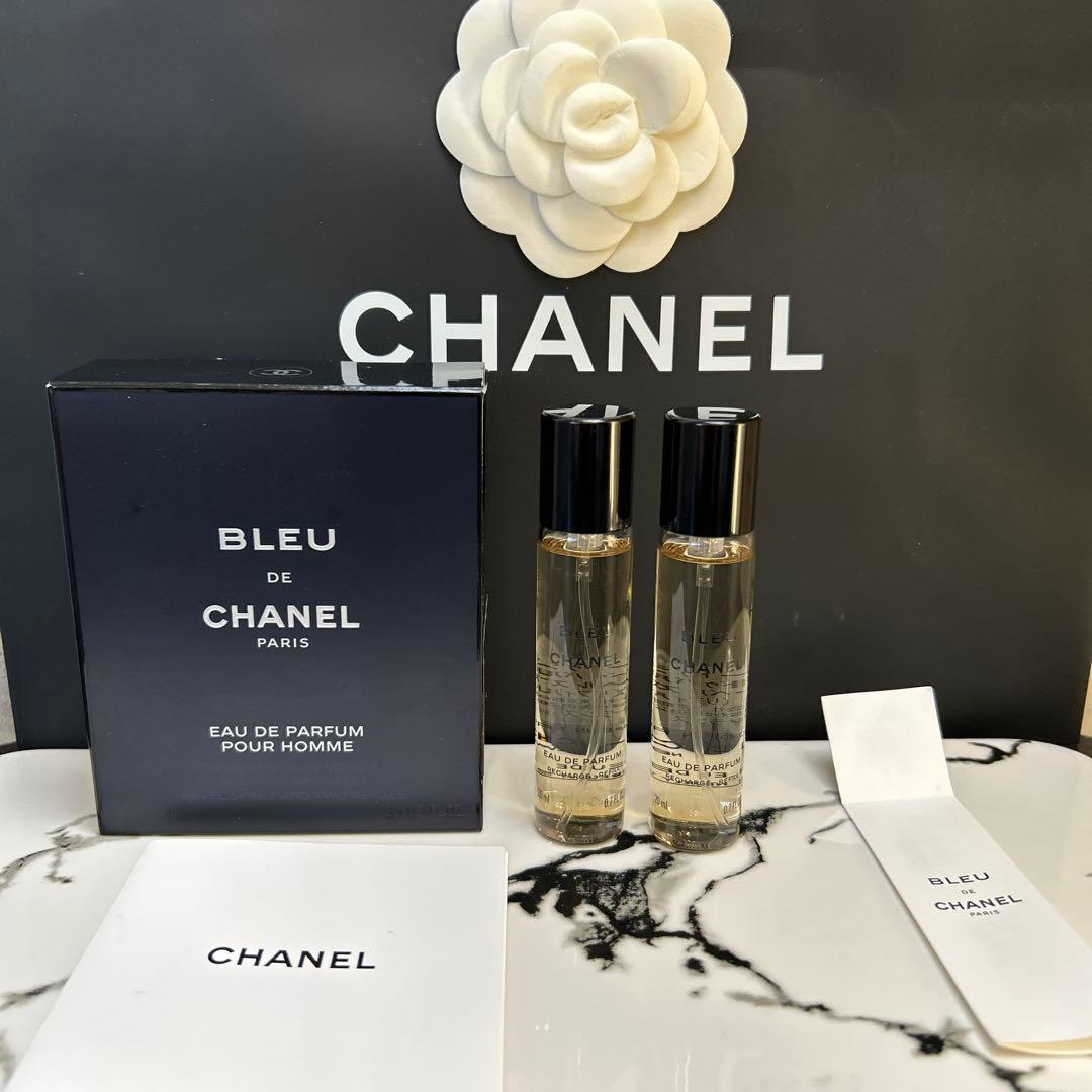 ❤️新品❤️BLEU DE CHANEL オードパルファム リフィル20ml×2本