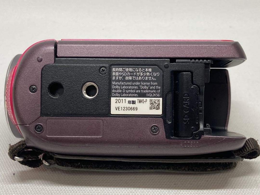 美品　Panasonic　HDC-TM45　ビデオカメラ　h642a140dd