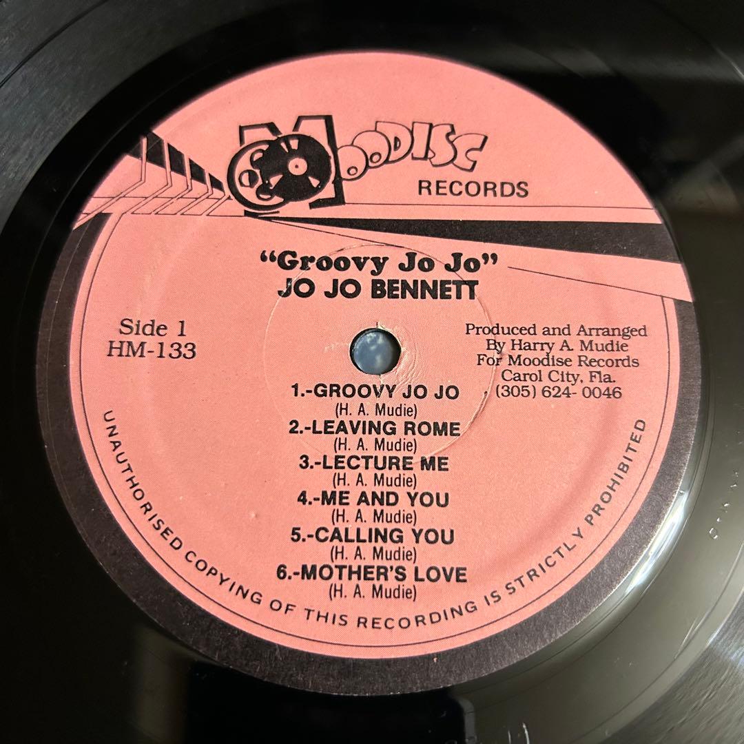 ［珍盤］Jo Jo Bennett Groovy Joe LPレコード レゲエ