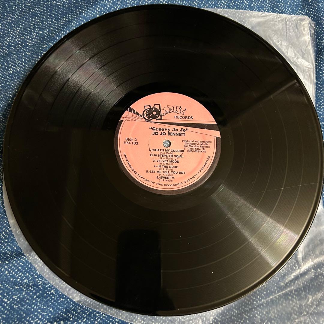 ［珍盤］Jo Jo Bennett Groovy Joe LPレコード レゲエ