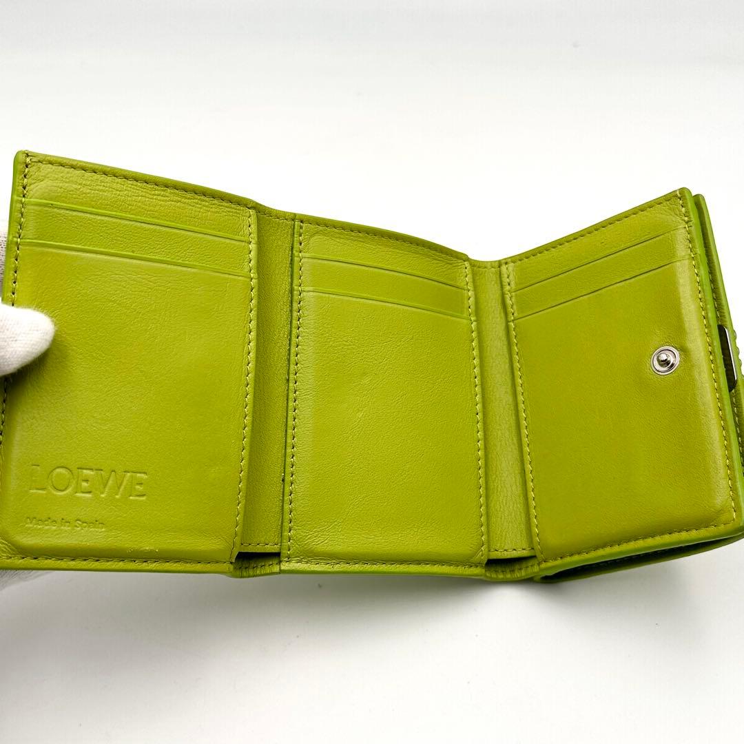 LOEWE アナグラム トライフォールド ウォレット三つ折り財布