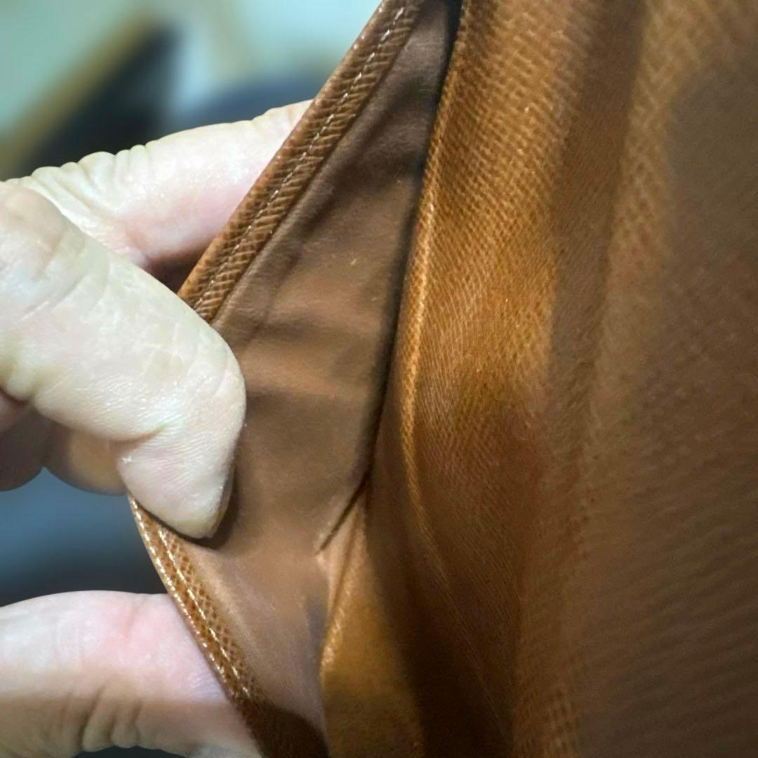 ⑥☆良品/Ⓜ️サイズ♪ポルトトレゾールエテュイパピエ ☆三つ折り財布