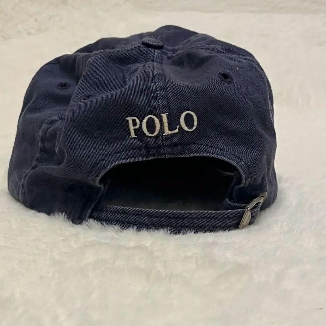 90s USA製 Polo Ralph Lauren ツートンキャップ 6パネル