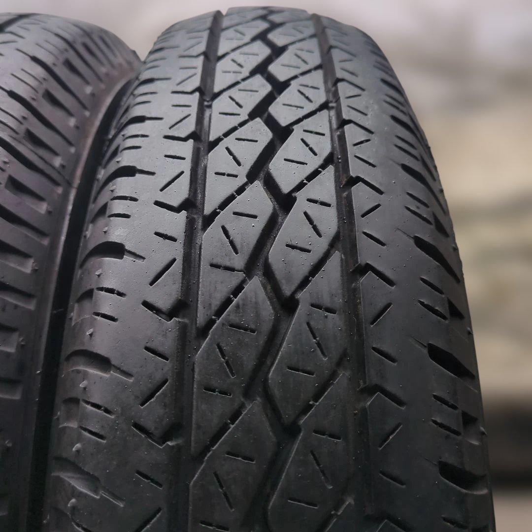 145R12LT 6PR 送料込み 2本 BRIDGESTONE K305