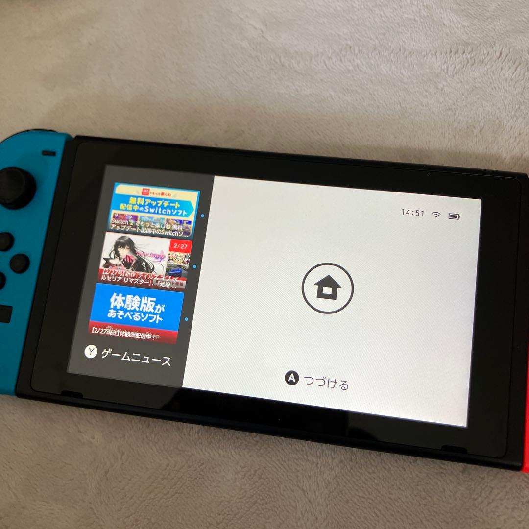 Nintendo Switch 本体　(ソフト付き)