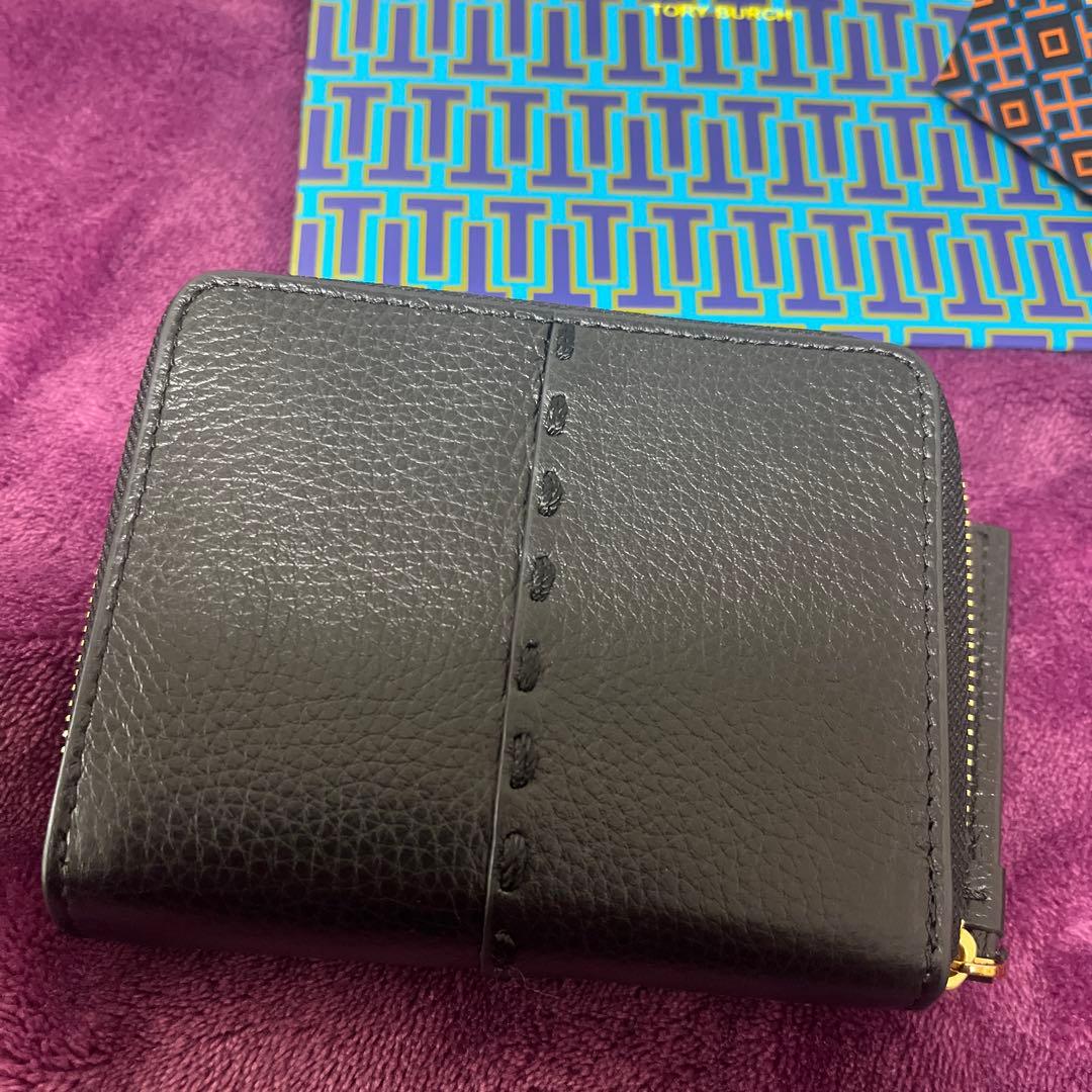 TORY BURCH ブラック二つ折り財布