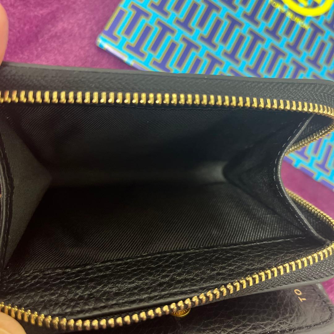 TORY BURCH ブラック二つ折り財布
