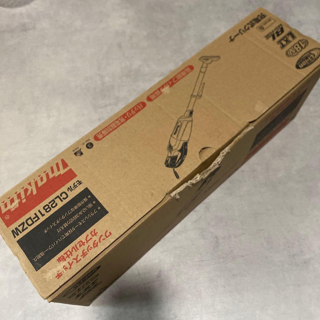 【新品•未使用】マキタ(makita) コードレスクリーナー CL281FDZW