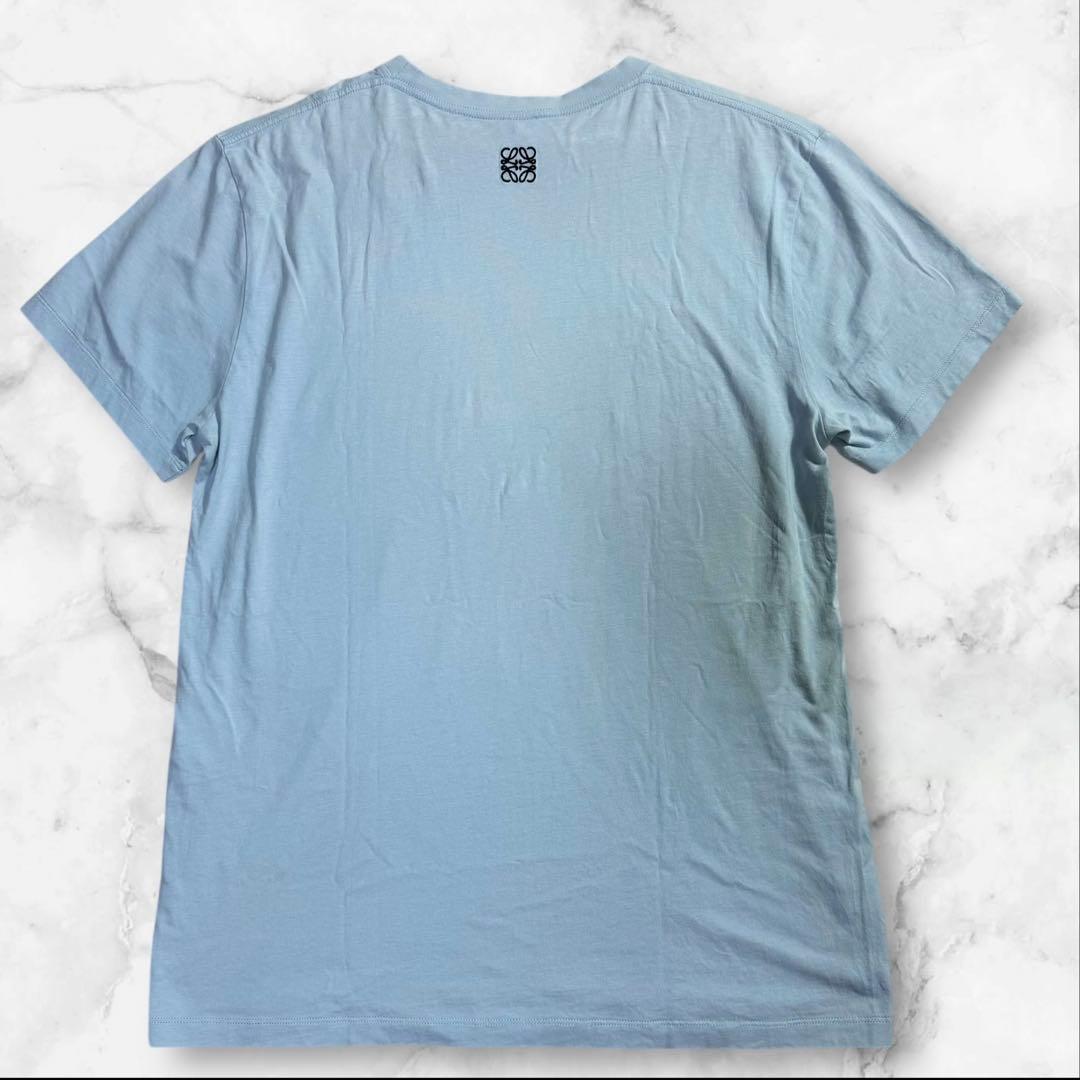 美品✨ LOEWE 半袖Tシャツ 20SS KEN HEYMAN ライトブルー