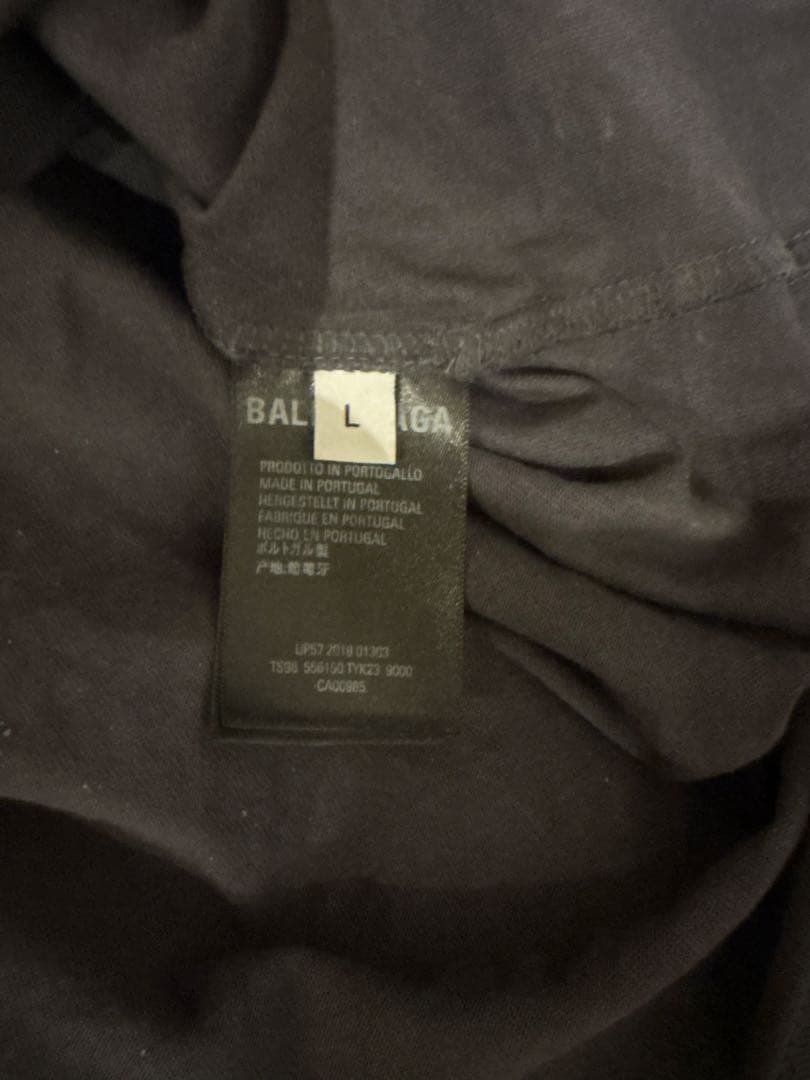 Balenciaga Tシャツ Lサイズ ダークグレー