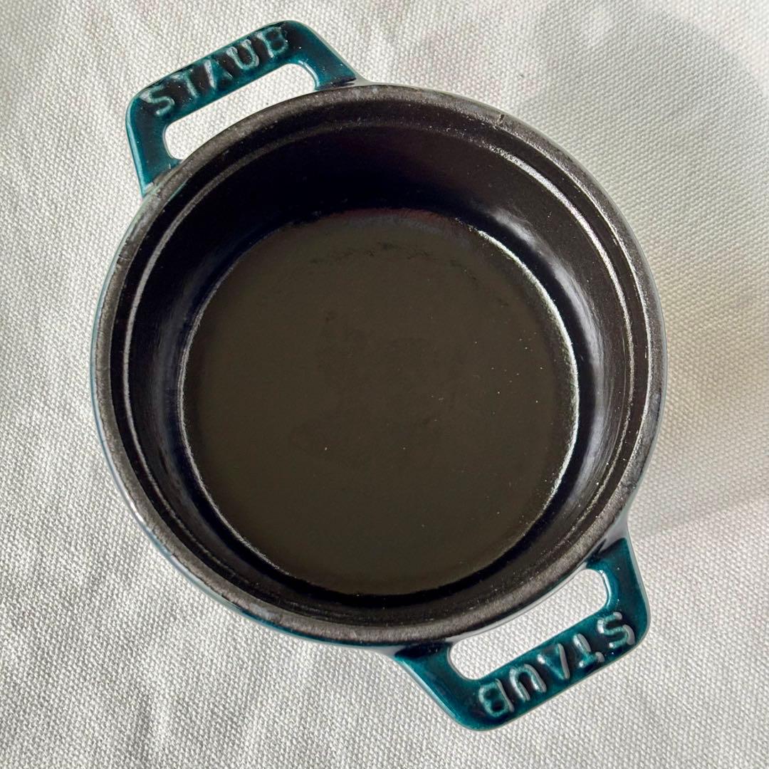 STAUB ココット・ラウンド 10cm ラ・メール （2個セット）