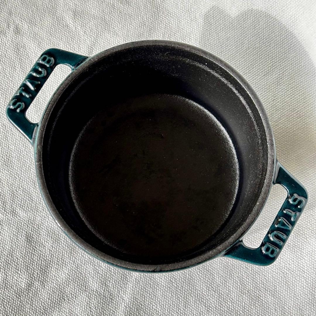 STAUB ココット・ラウンド 10cm ラ・メール （2個セット）