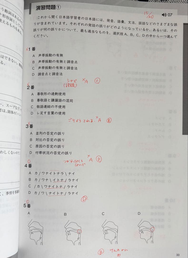 【6冊セット】日本語教育能力検定試験過去問・くろしお日本語教員試験応用試験問題集