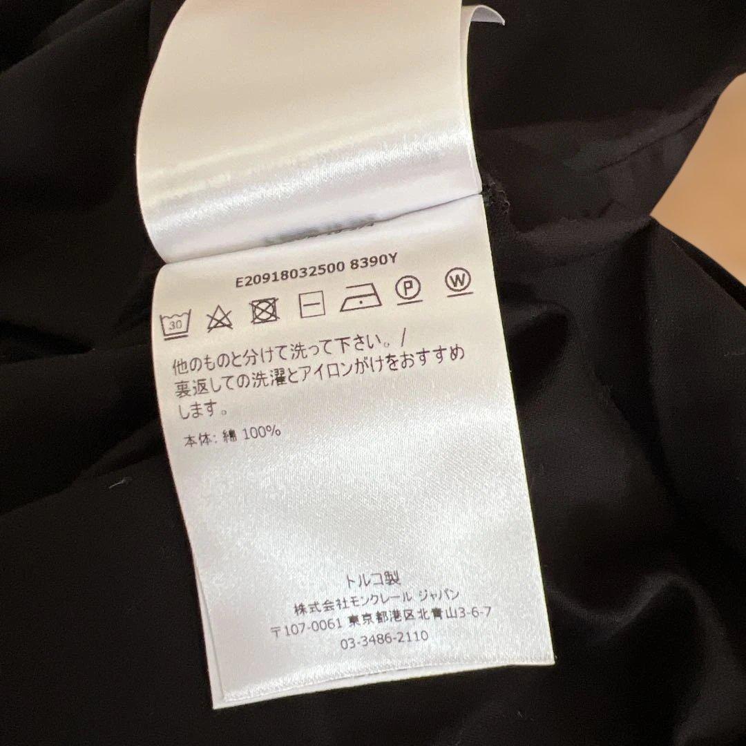 MONCLER メンズTシャツ　ブラック　L
