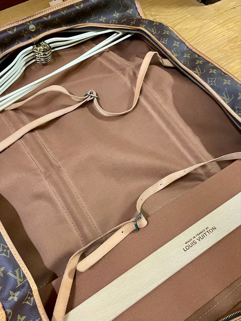 LOUIS VUITTON モノグラム ガーメント ビンテージ トラベルバッグ