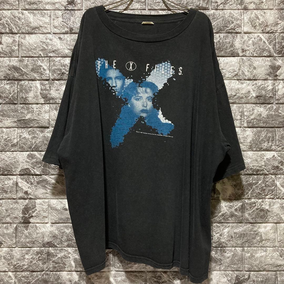 希少 X FILES Tシャツ XXL 超ボックスシルエット Xファイル
