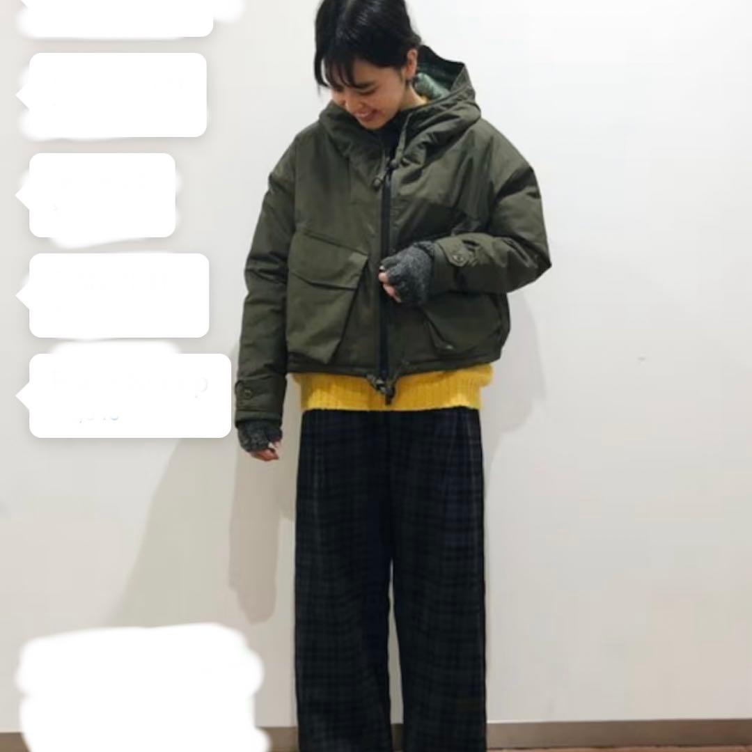 【値下げ】MONITALY ミリタリー クロップドジャケット 38 カーキ