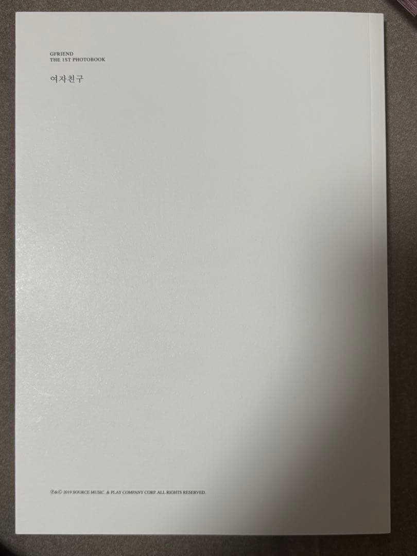 【タワレコ トレカ付き】GFRIEND 1st Photobook