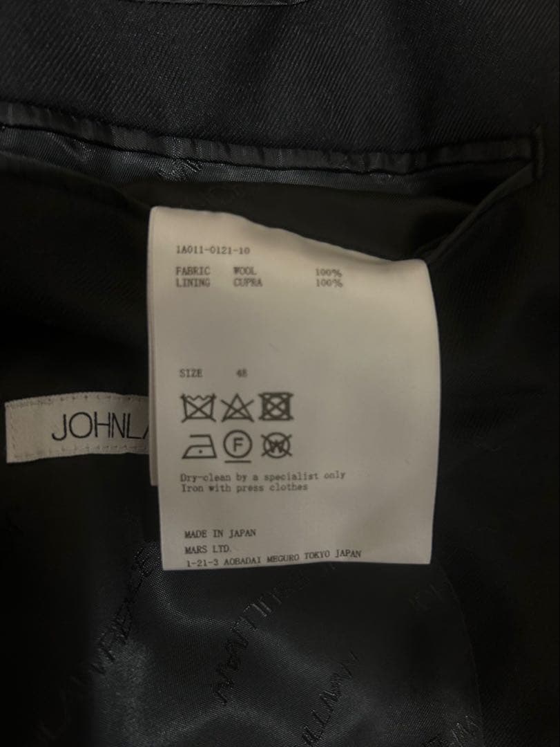 JOHNLAWRENCESULLIVANセットアップ　2021SS