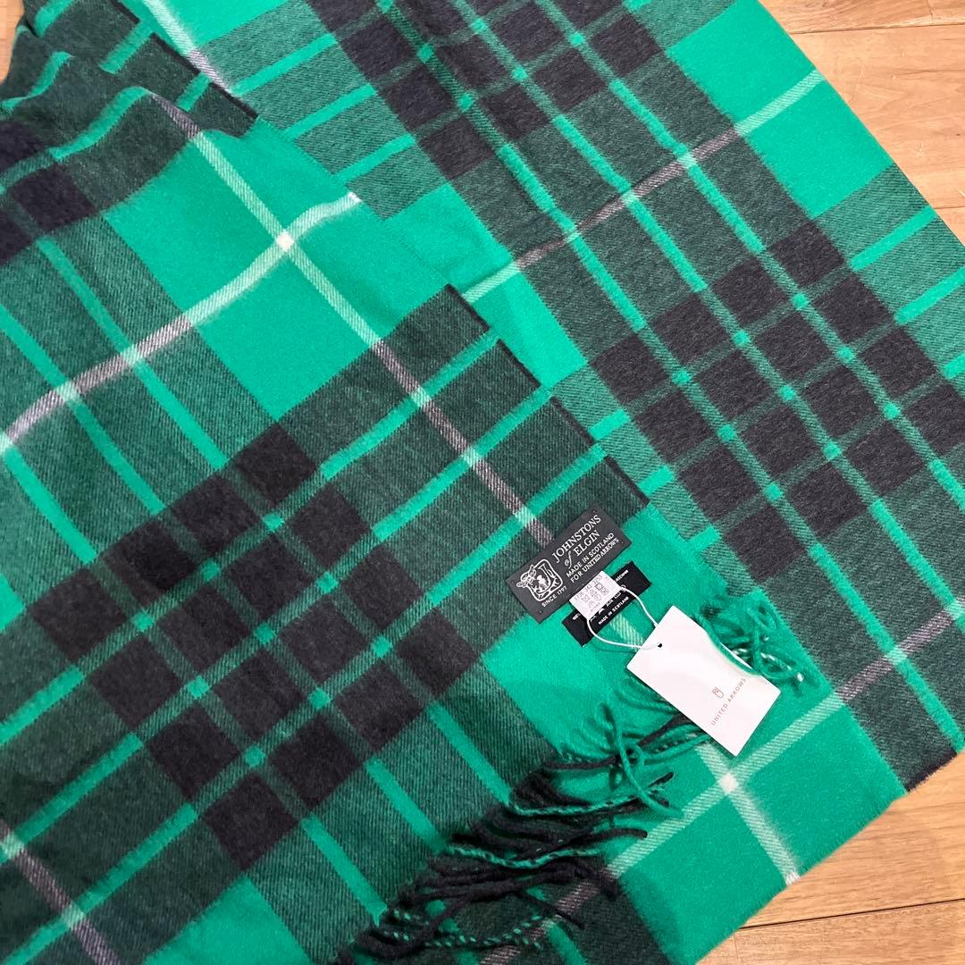 ジョンストンズ　カシミヤストール大判