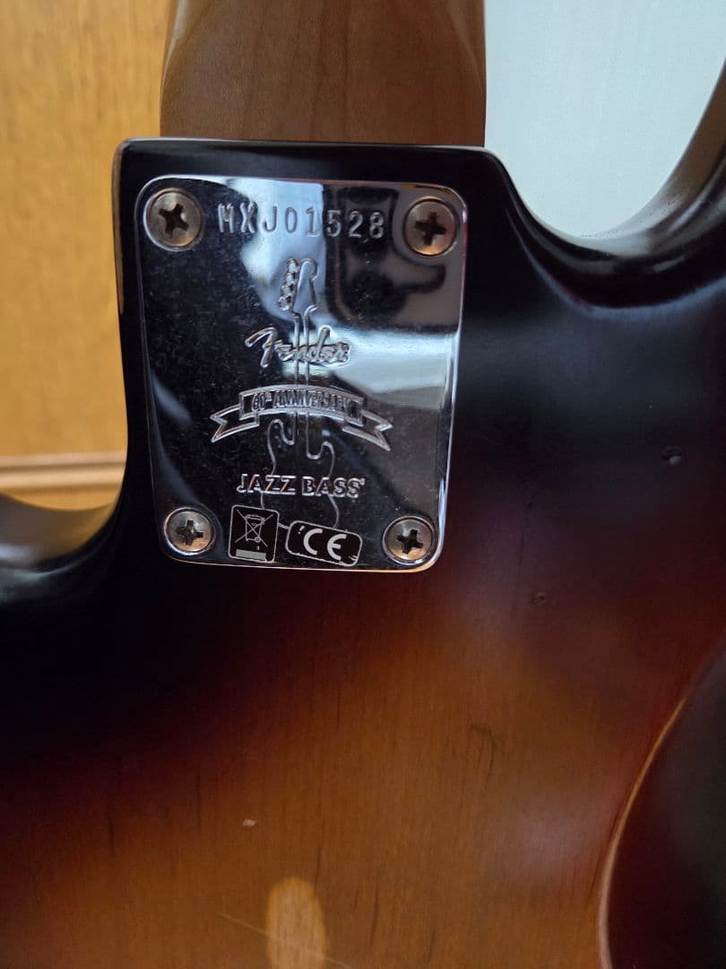 ベース Fender Mexico 60th anniversary Jazzbass