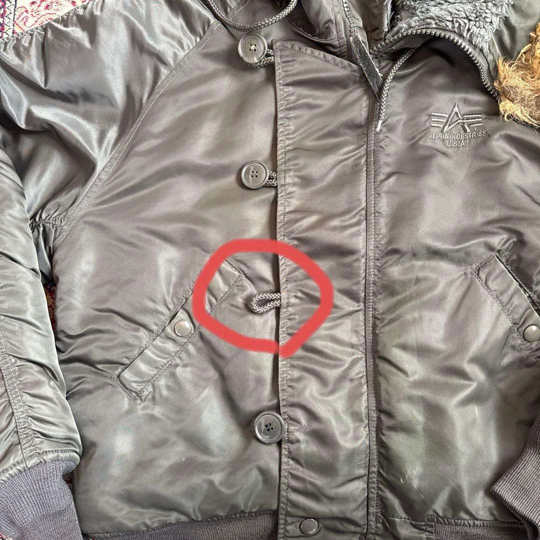 00s ALPHA n2b Flight jacket M～L相当
