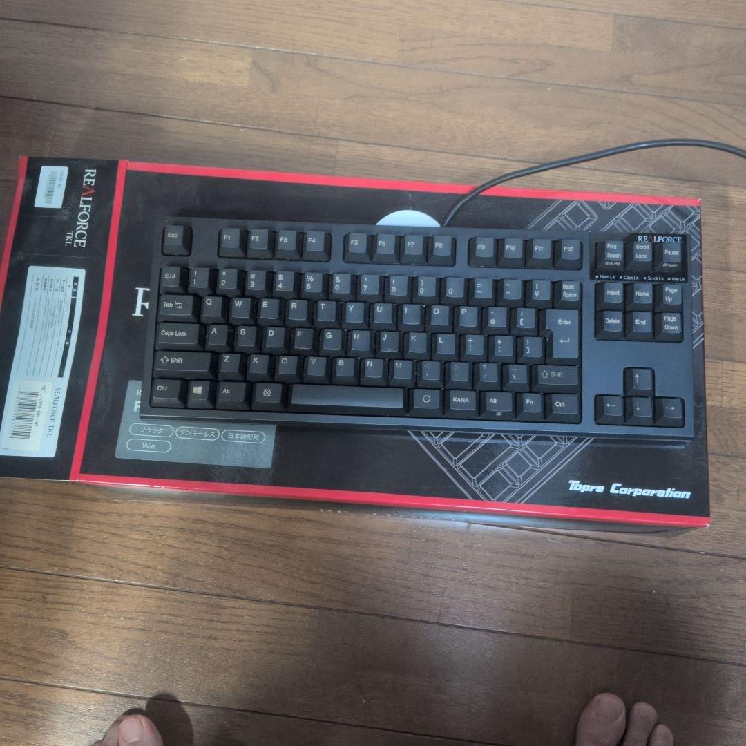 REALFORCE R2TL-JP4-BK-KP 黒 有線キーボード