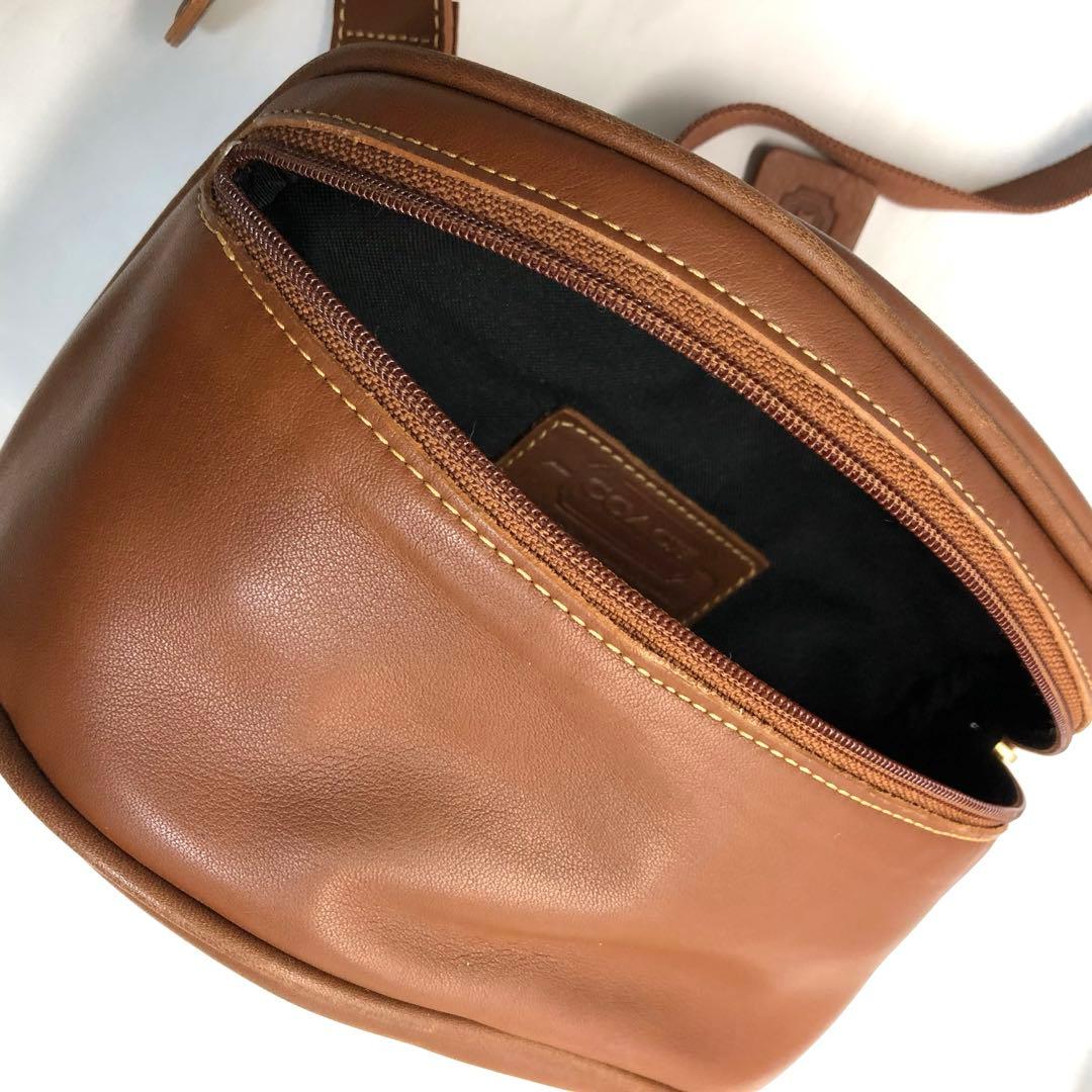 希少✨　COACH オールドコーチ　ボディバッグ　ウエストポーチ　ブラウン