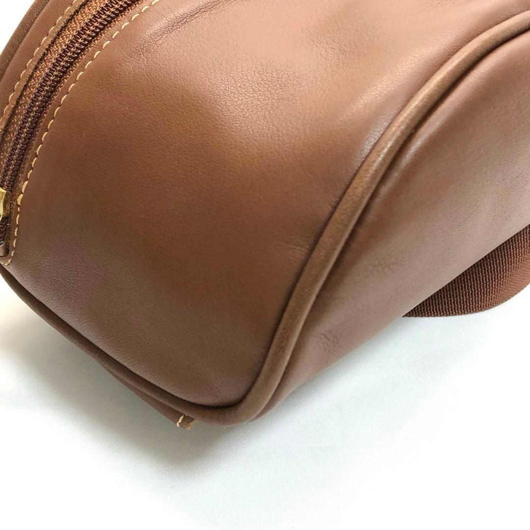 希少✨　COACH オールドコーチ　ボディバッグ　ウエストポーチ　ブラウン