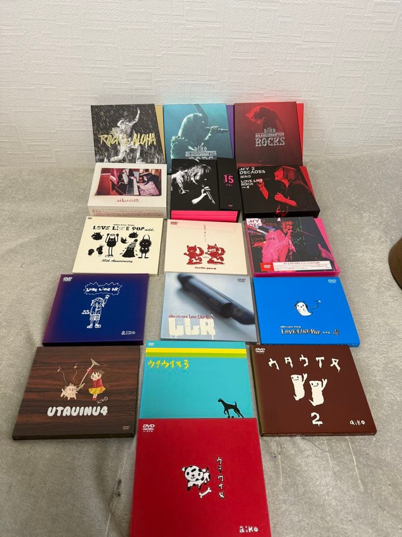 【匿名配送】aiko CD DVD等　グッズのまとめ売り 引退品