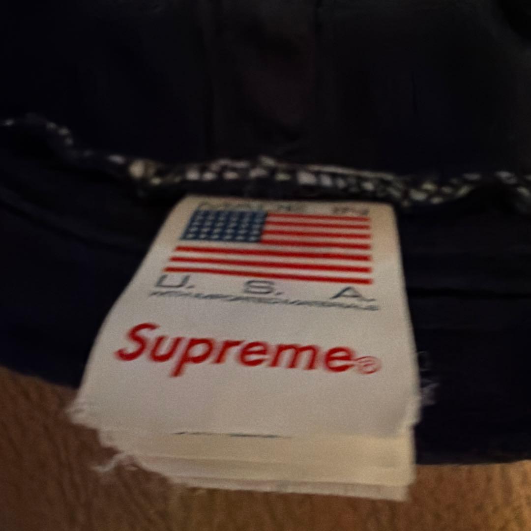 帽子 Supreme 2-Tone S Logo 6-Pane BLACK
