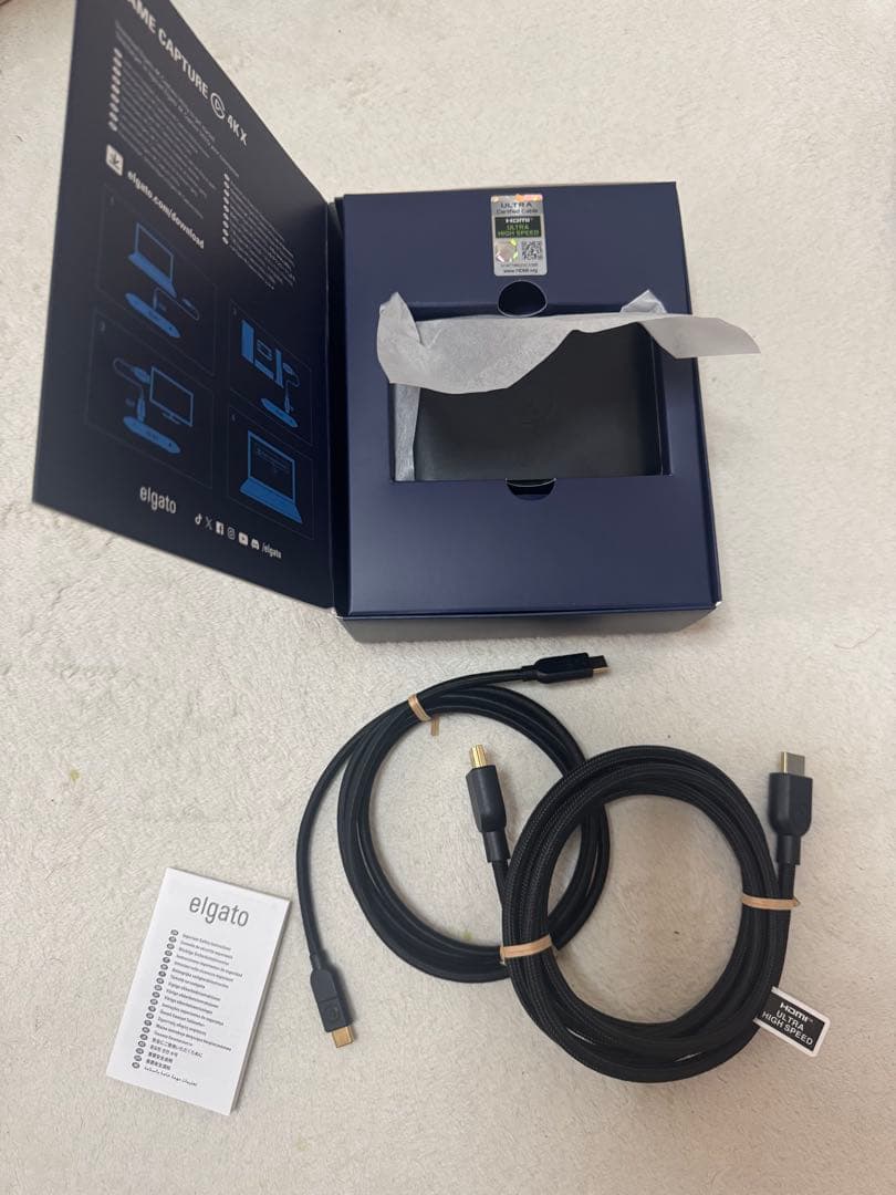 ビデオキャプチャー・キャプチャーボード ELGATO GAME CAPTURE 4K X 10GBH9901