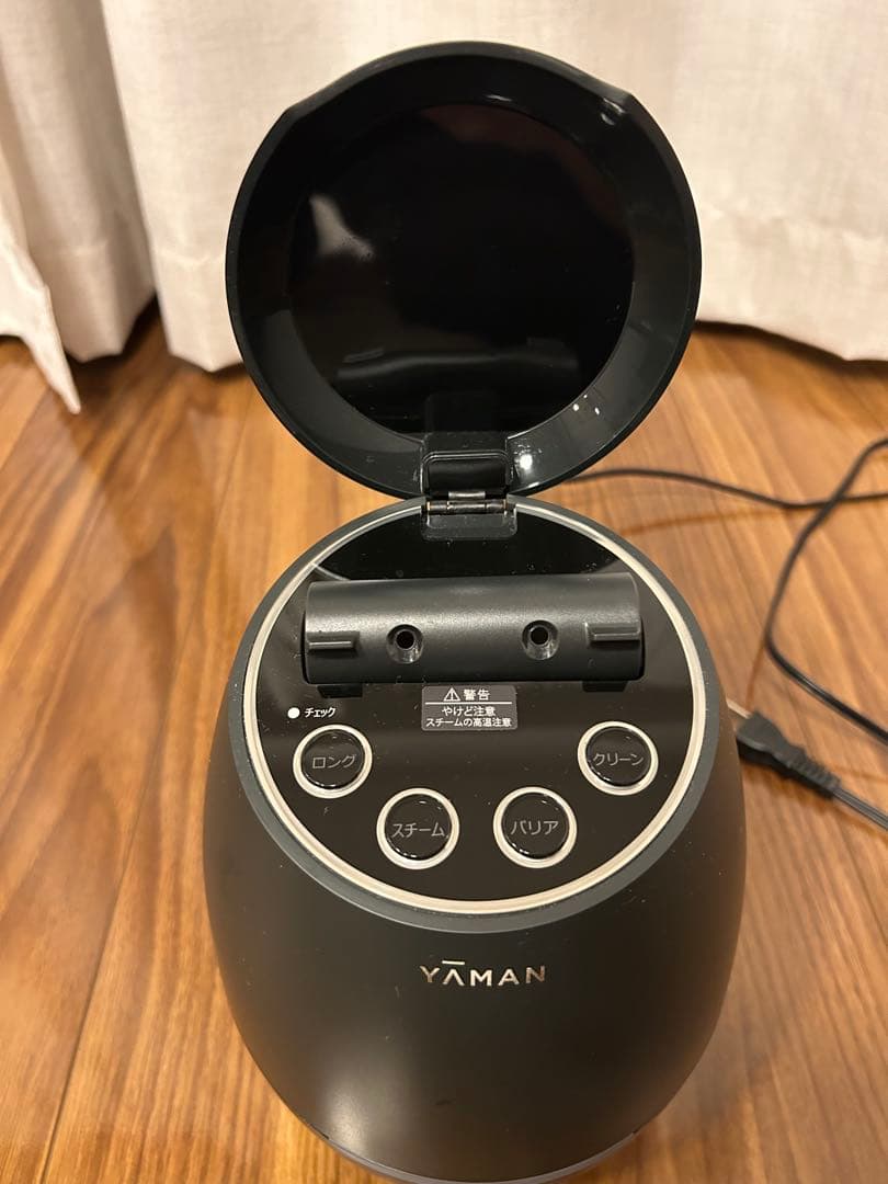 【美品】YA-MAN フォトスチーマー IS-98B ブラック
