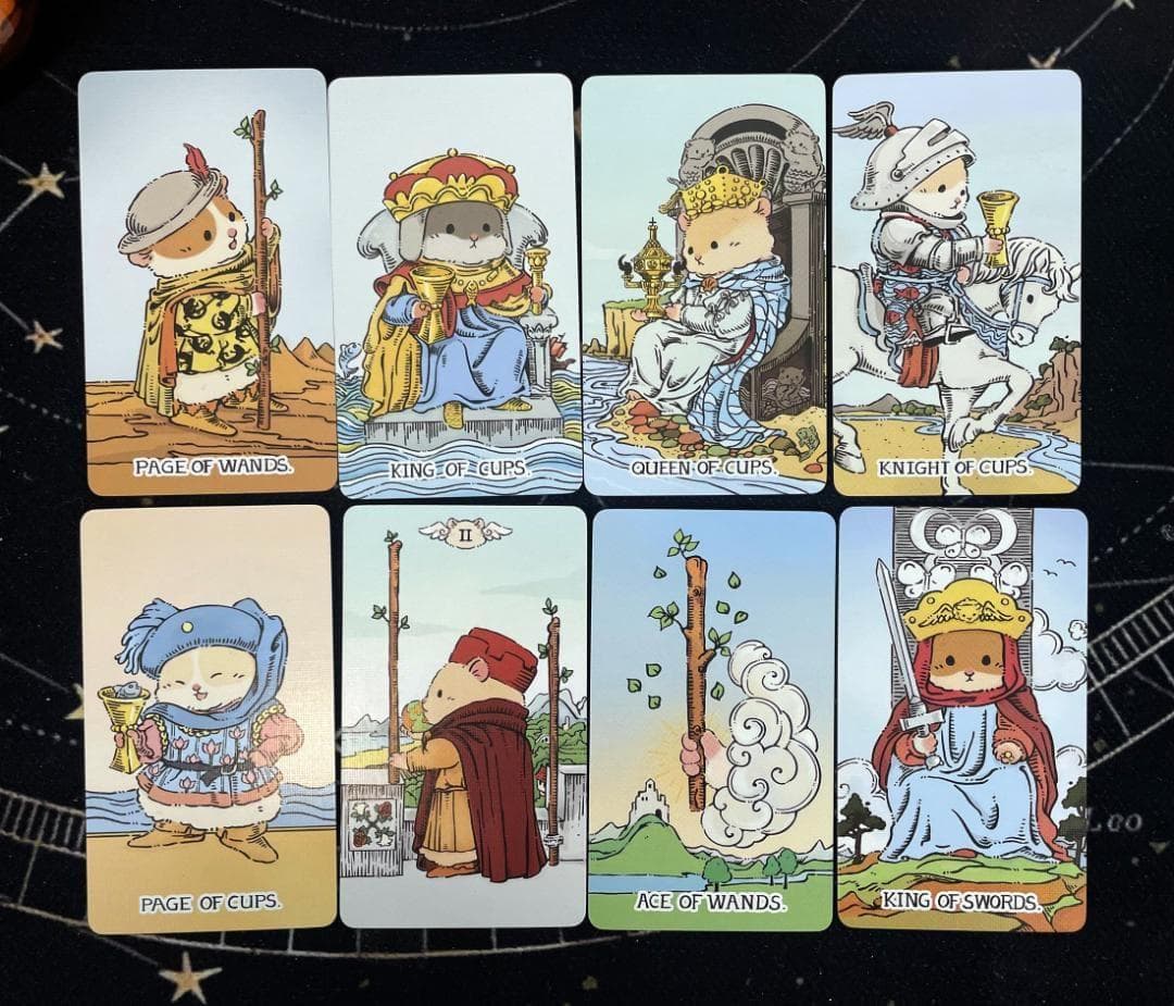 【正規品タロットカード】希少インディーズ✨可愛いハムスタータロット／通常版