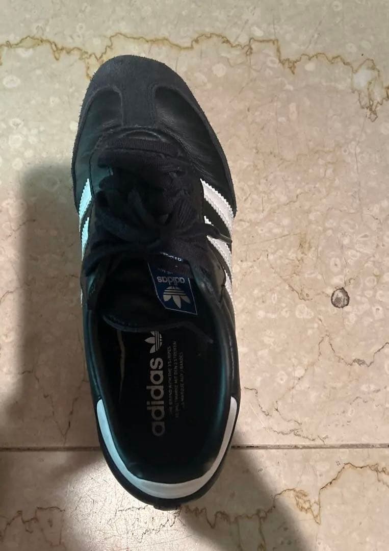 25.5cm Adidas Samba ブラック/ スニーカ