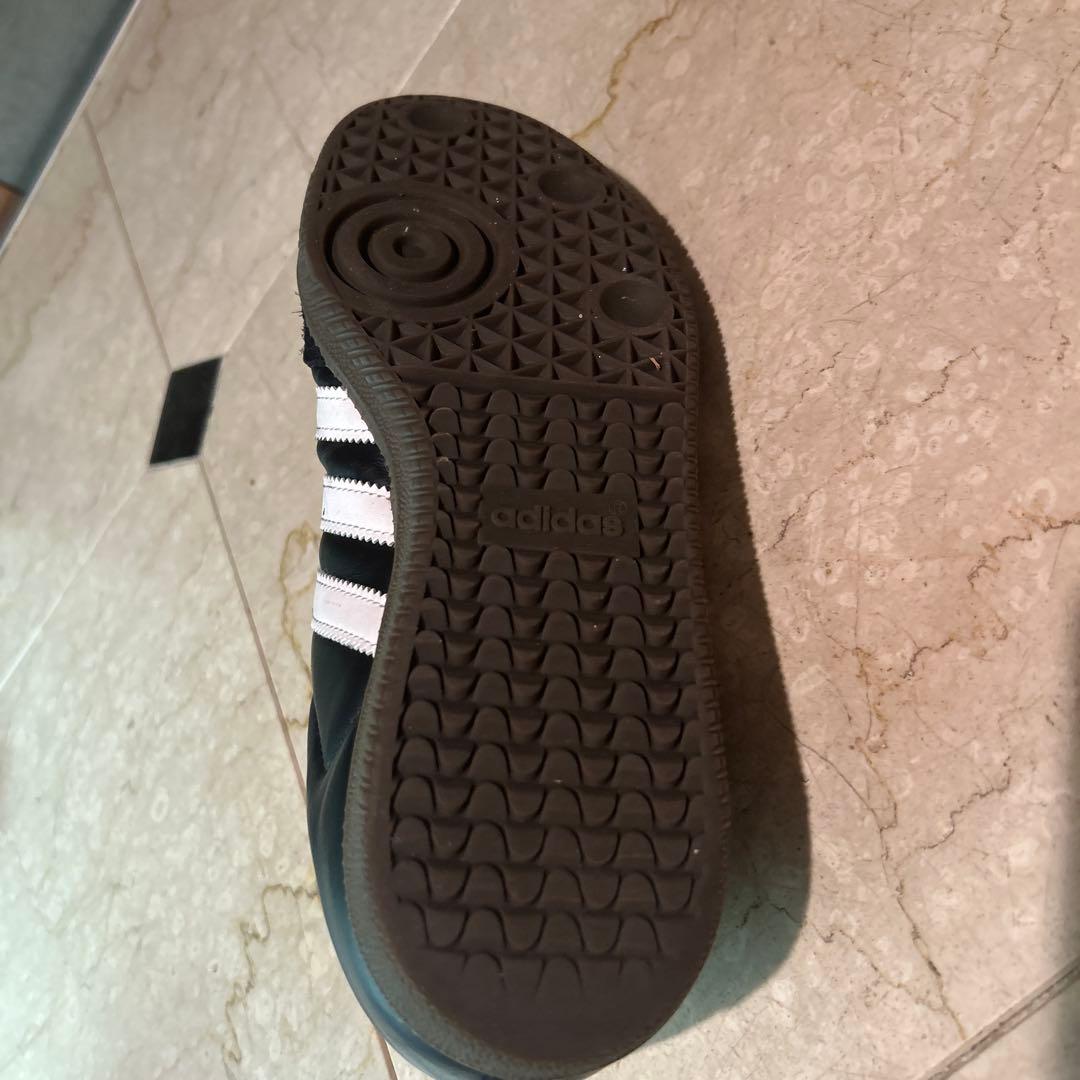 25.5cm Adidas Samba ブラック/ スニーカ