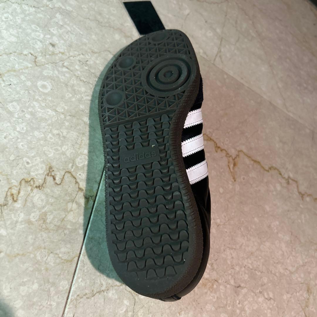 25.5cm Adidas Samba ブラック/ スニーカ