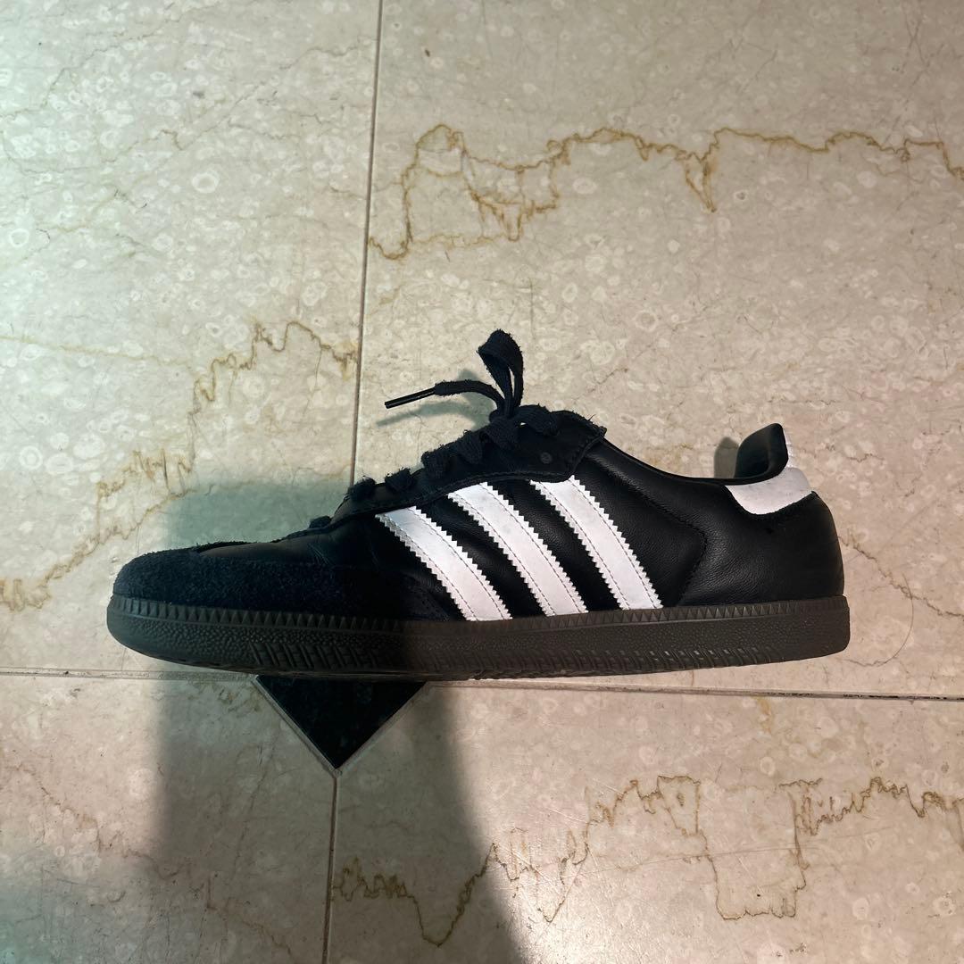 25.5cm Adidas Samba ブラック/ スニーカ