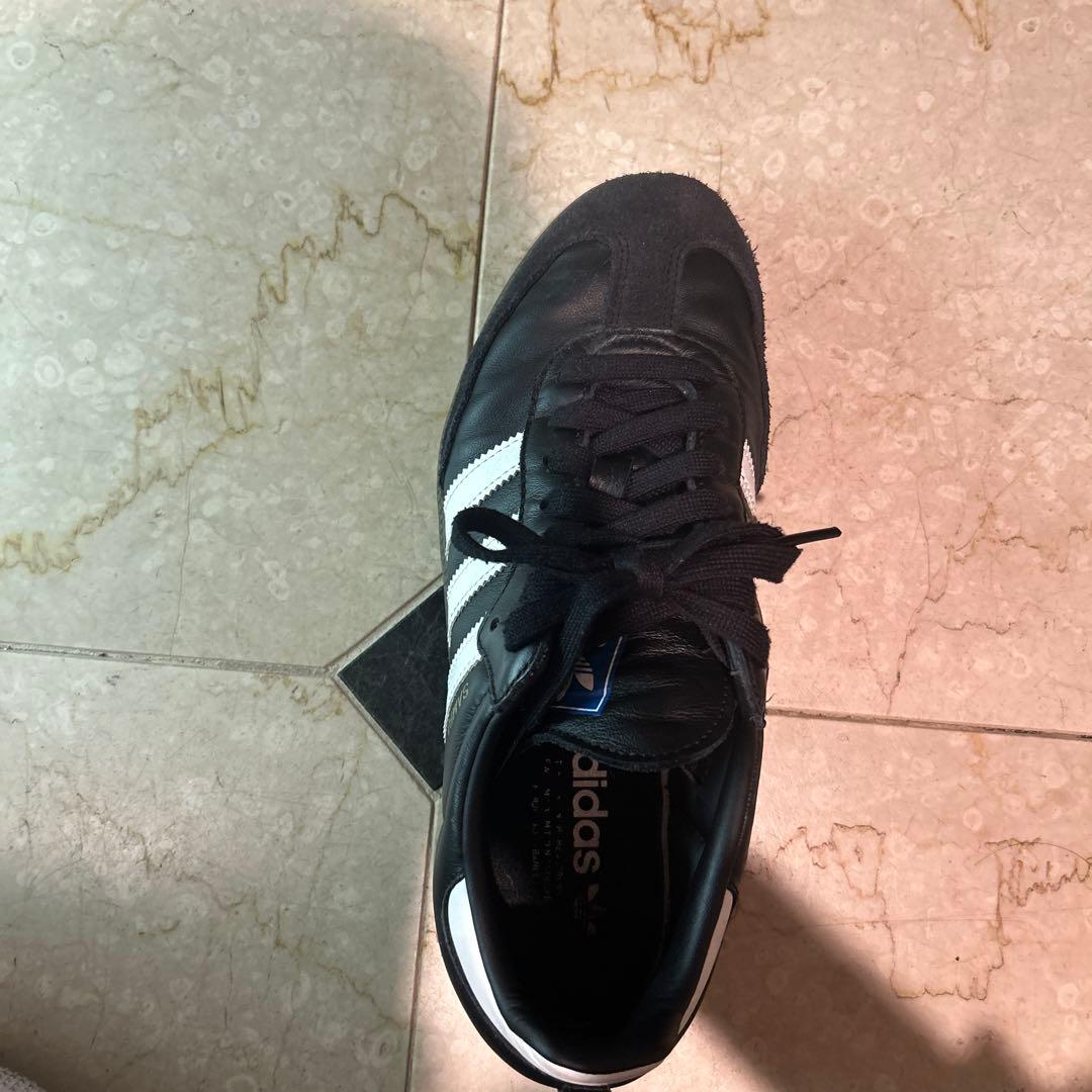 25.5cm Adidas Samba ブラック/ スニーカ