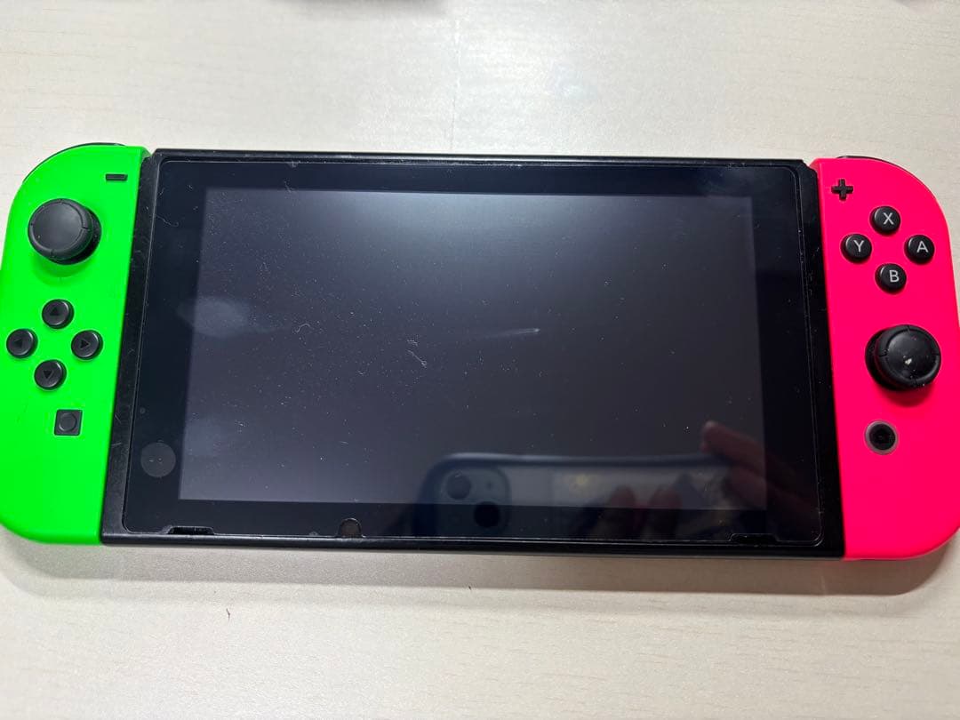 Nintendo Switch本体ネオピンク充電器　USBメモリ付き