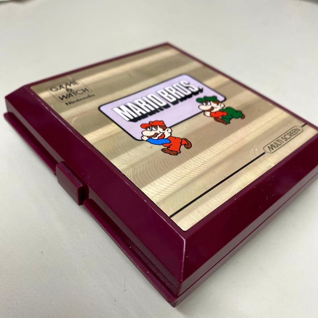 K4844 マリオブラザーズ 任天堂 Nintendo ゲームウォッチ