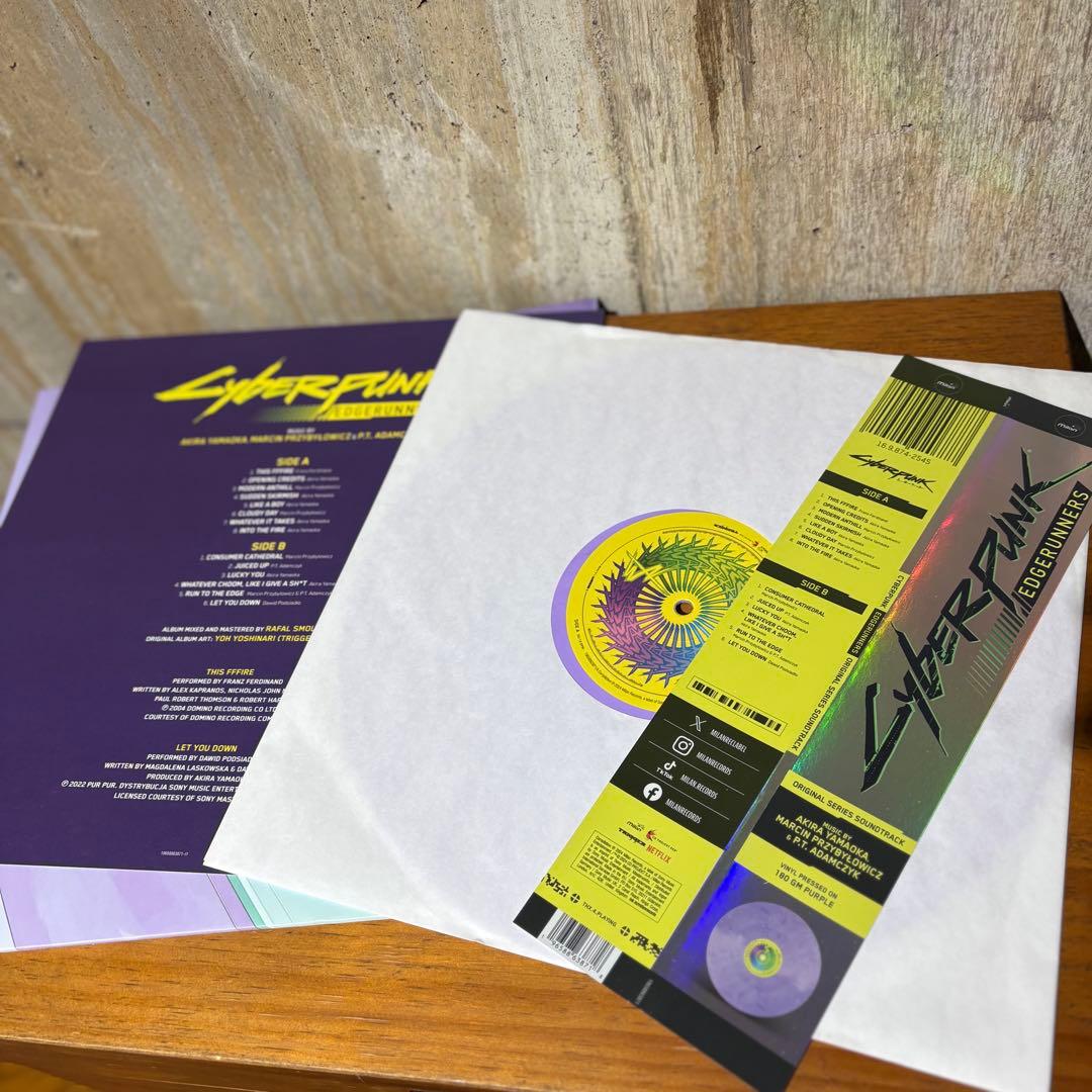 Cyberpunk: Edgerunners サウンドトラック アナログレコード