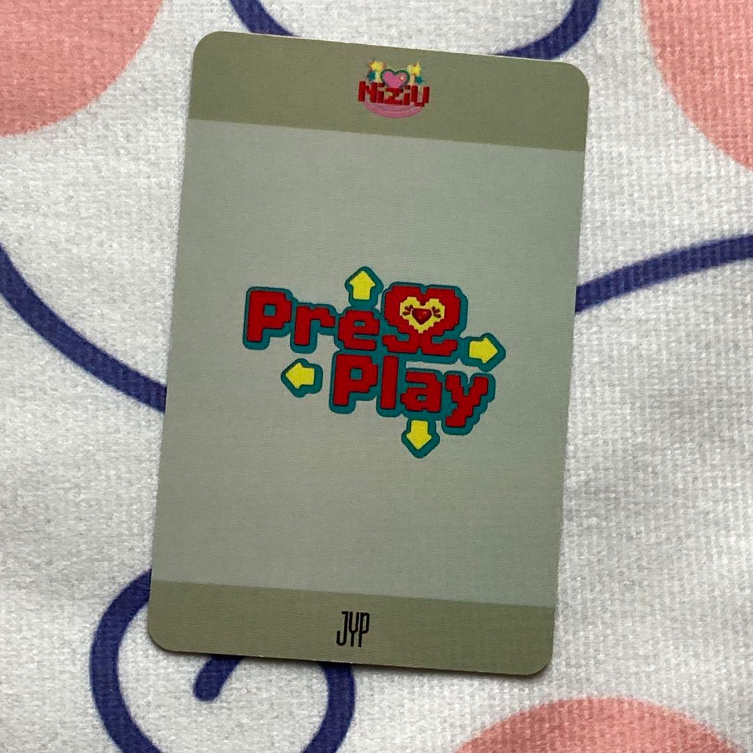 NiziU PressPlay 事前収録 2週目 ミイヒ サノク トレカ