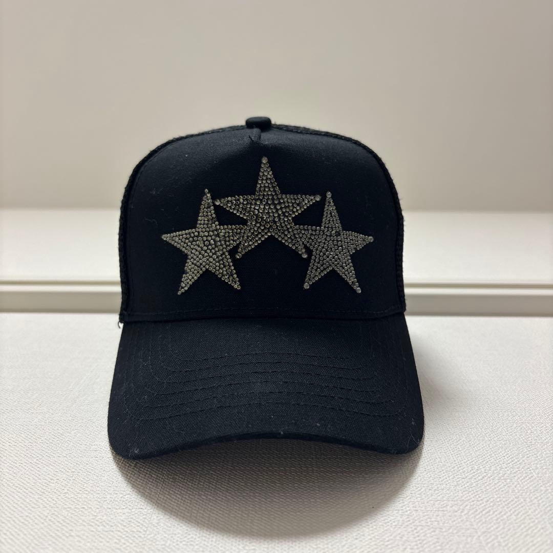 AMIRI アミリ クリスタル 3 スター トラッカー ハット