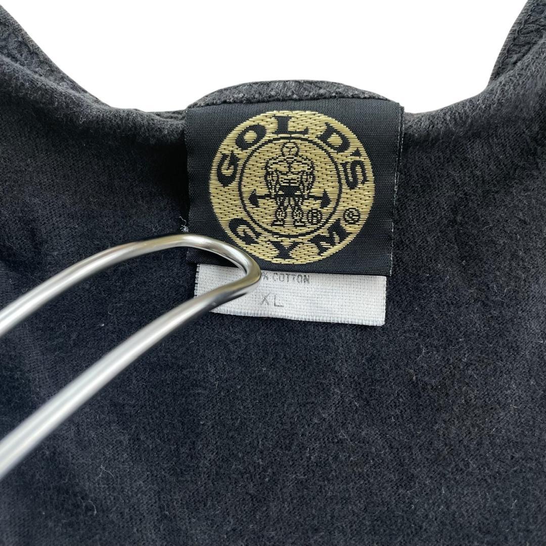 90s GoldsGym USA製　タンクトップ　黒　フェード　ヴィンテージ
