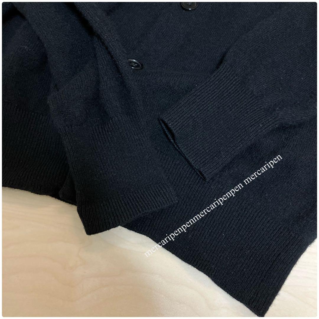 acne studios アクネ　カーディガン　クルーネック　フェイスパッチ