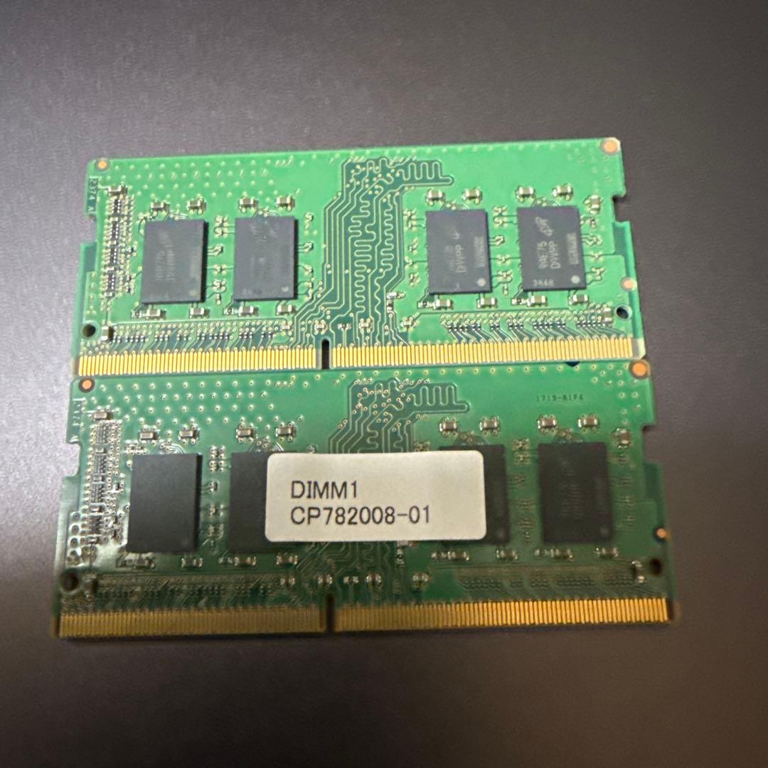 ノートPC用 メモリ 16GB (8GBx2) PC4 2666V
