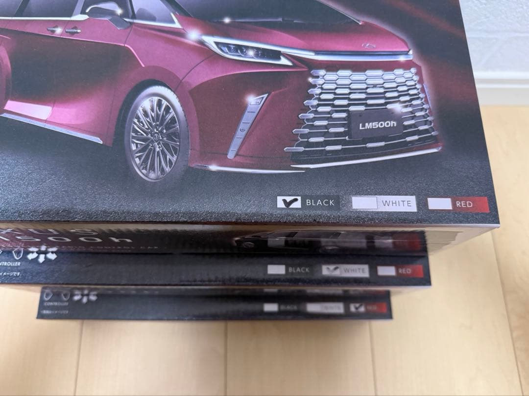 【新品 未開封】LEXUS レクサス LM500h ラジコン ３色コンプリート
