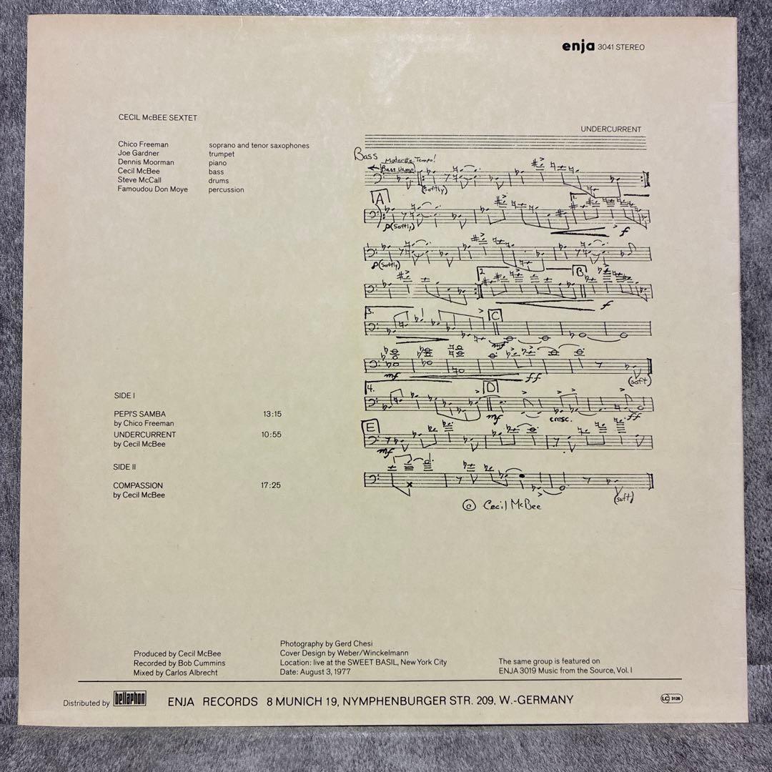 【稀少西独盤】Cecil McBee Compassion enja 3041