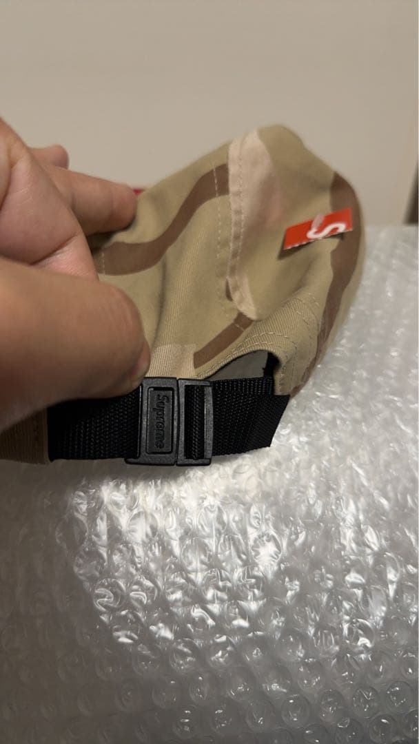 帽子 Supreme Washed Chino Twill Desert Camo